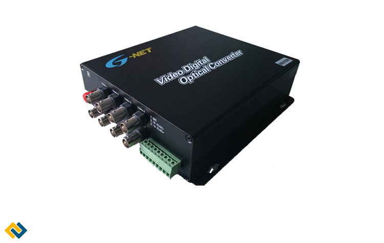 Bộ chuyển đổi video sang quang 8 kênh AHD-CVI-TVI 960P, 1080P, Bộ thu phát video quang 8 kênh AHD-CVI-TVI 960P, 1080P